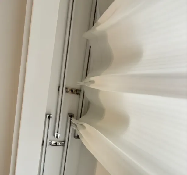  curtains and matching tracks