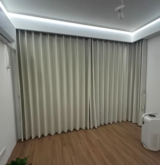 Hotel Room Linen-Cotton Blackout Curtains: 99% Light Blocking + Heat Insulation &amp;amp;amp; Noise Reduction, Suitable for Various Room Types