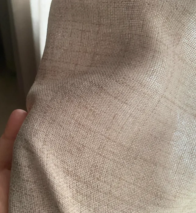 Hotel Semi-Blackout Linen Sheer Curtains