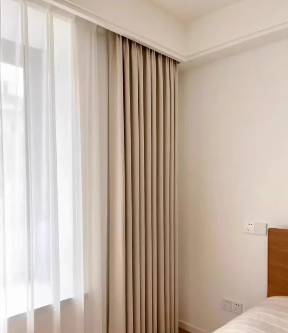 Hotel Curtains with Soundproof Function (Cotton-Linen Material)