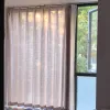 Hotel Semi-Blackout Linen Sheer Curtains