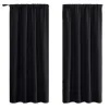 Black Commando Cloth Stage Fabric