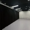 Black Commando Cloth Stage Fabric