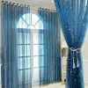 Printed Floral Home Curtain Fabric