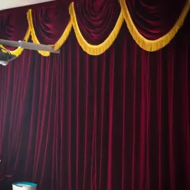 Custom Electric Stage Curtains