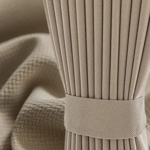 Hotel Curtains with Soundproof Function (Cotton-Linen Material)